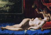 Artemisia  Gentileschi Sleeping Venus USA oil painting artist